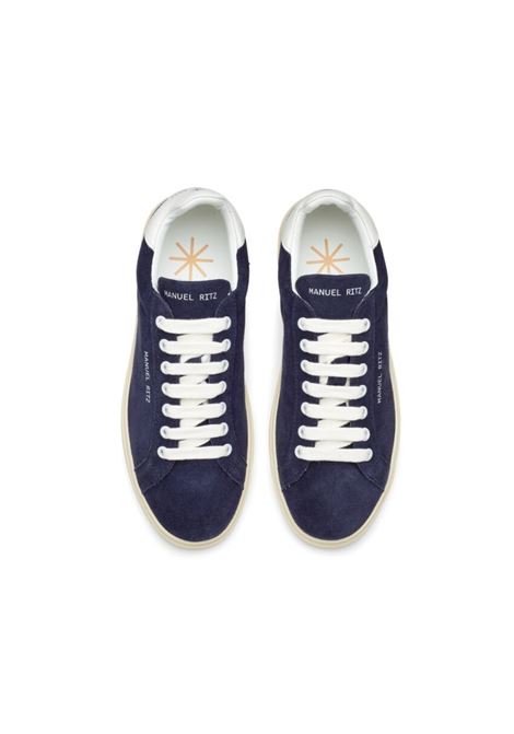 SNEAKERS IN PELLE TALLONCINO IN CONTRASTO MANUEL RITZ | Scarpe | 3432Q510 23346989